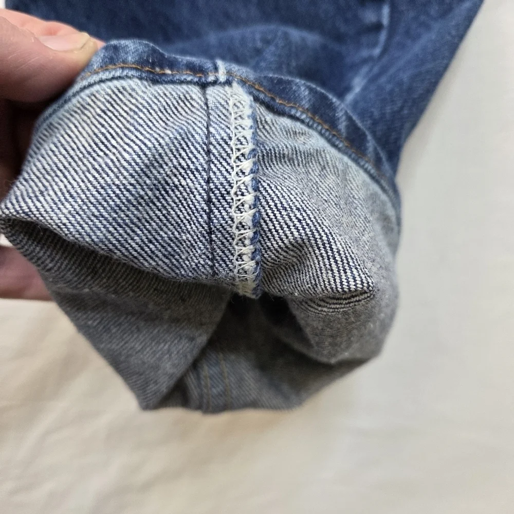 VTG‎ 1990 Levi’s 505-0217 Made in USA Jeans W36 L32 Blue Denim Regular Fit